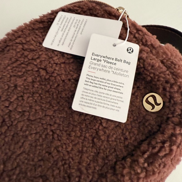Lululemon Athletica Plum Sherpa Belt Bag - Picture 7 of 11